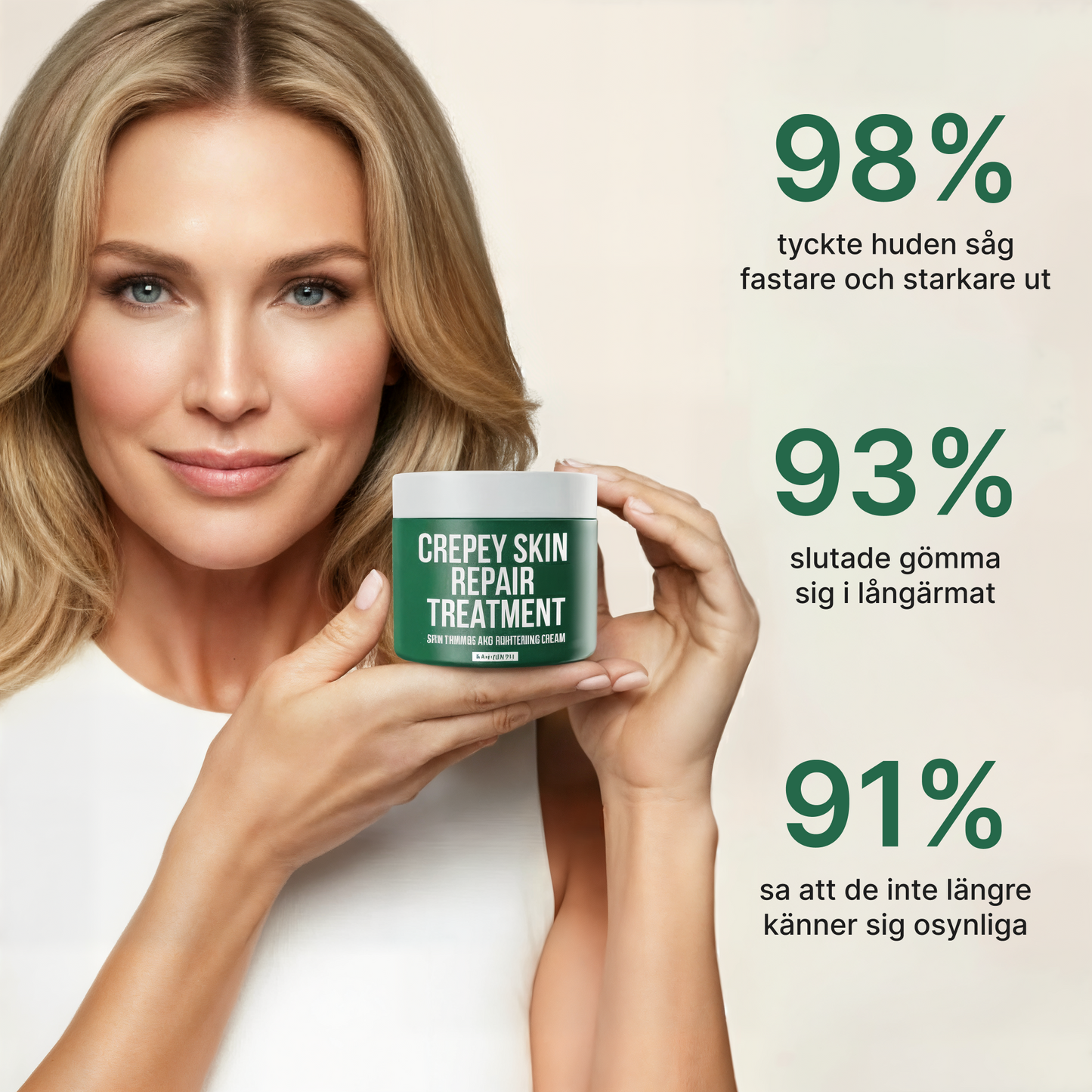 Crepey Skin Repair Treatment